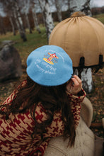 Učitajte sliku u preglednik galerije, Jednobojne beretke sa vezom - winter magic -lamaryfashion