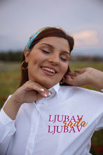 Učitajte sliku u preglednik galerije, Jednobojne košulje sa vezom po želji — La Mary Fashion