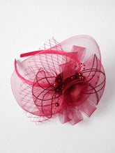 Učitajte sliku u preglednik galerije, Fascinator za kosu aksesoar za venčanje — La Mary Fashion