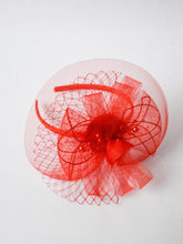 Učitajte sliku u preglednik galerije, Fascinator za kosu aksesoar za venčanje — La Mary Fashion