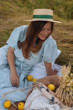 Učitajte sliku u preglednik galerije, Slamnati šešir sa trakom u boji — La Mary Fashion