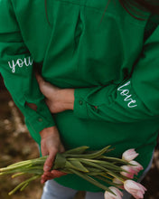 Učitajte sliku u preglednik galerije, Jednobojne košulje sa vezom - lamaryfashion