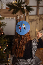 Učitajte sliku u preglednik galerije, Jednobojne beretke sa vezom - winter magic -lamaryfashion