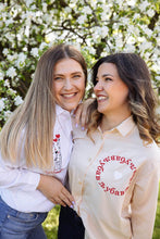 Učitajte sliku u preglednik galerije, Jednobojne košulje sa vezom - lamaryfashion