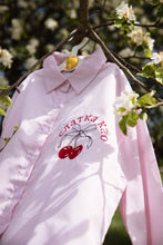 Učitajte sliku u preglednik galerije, Prugasta košulja sa vezom po želji — La Mary Fashion