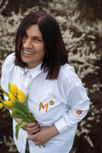 Učitajte sliku u preglednik galerije, Jednobojne košulje sa vezom - lamaryfashion
